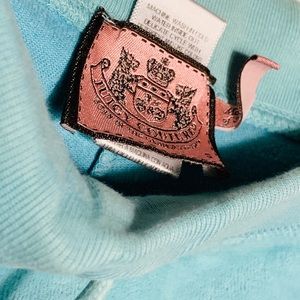 LIGHT BLUE WOMENS JUICY COUTURE PANTS
